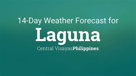 laguna weather tomorrow